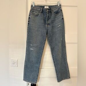 Pistola high rise straight leg jeans